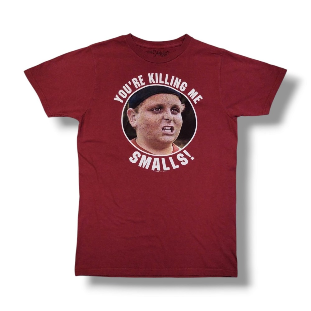 The Sandlot You're Killing Me Smalls Short Sleeve T-Shirt Maroon Size M